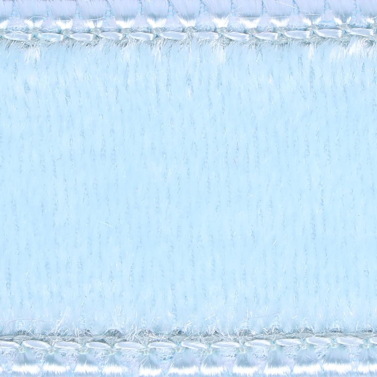 Shop For 1" Velvet Luster Wired Ribbon: Baby Blue (10 Yards)
