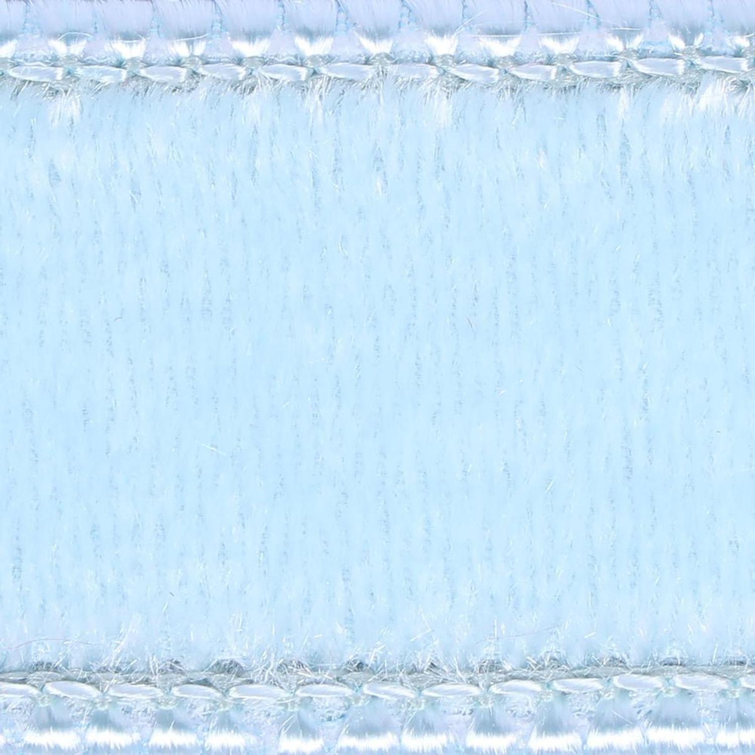 Shop For 1" Velvet Luster Wired Ribbon: Baby Blue (10 Yards)