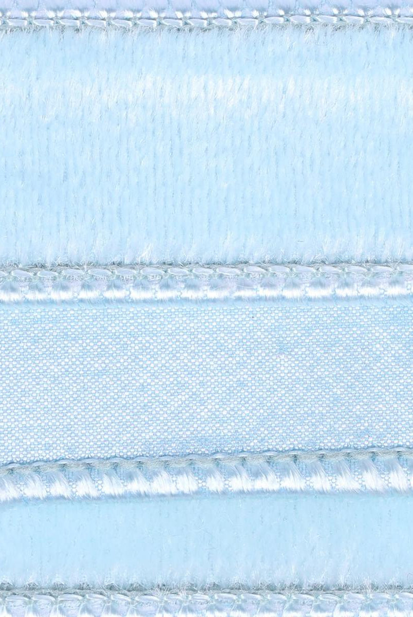 Shop For 1" Velvet Luster Wired Ribbon: Baby Blue (10 Yards)