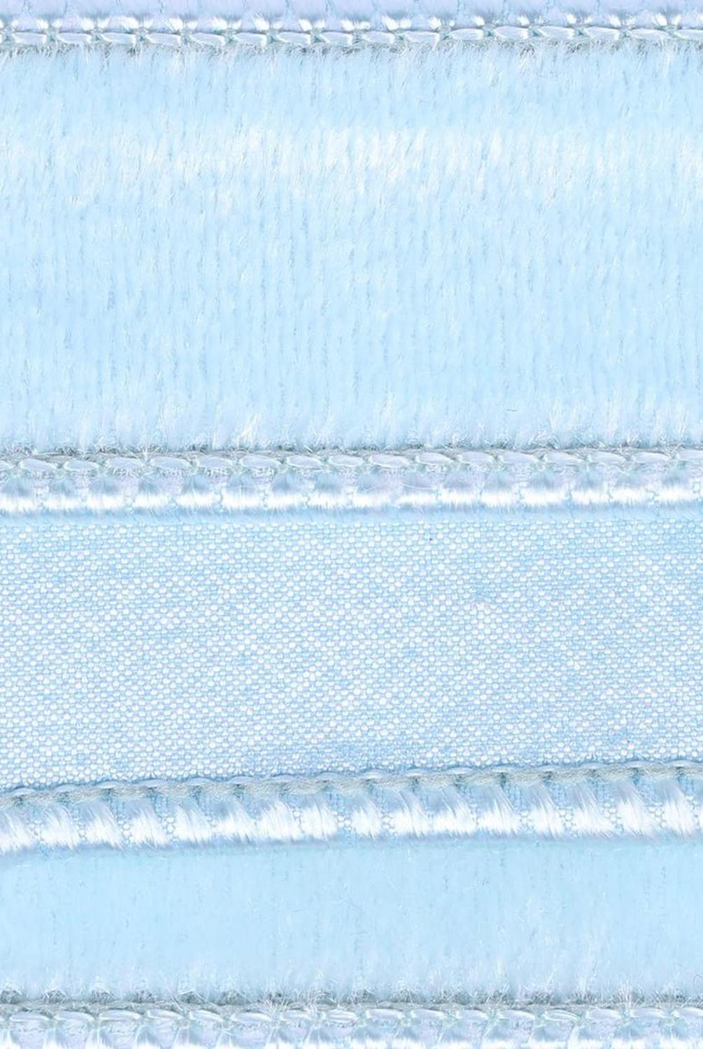 Shop For 1" Velvet Luster Wired Ribbon: Baby Blue (10 Yards)