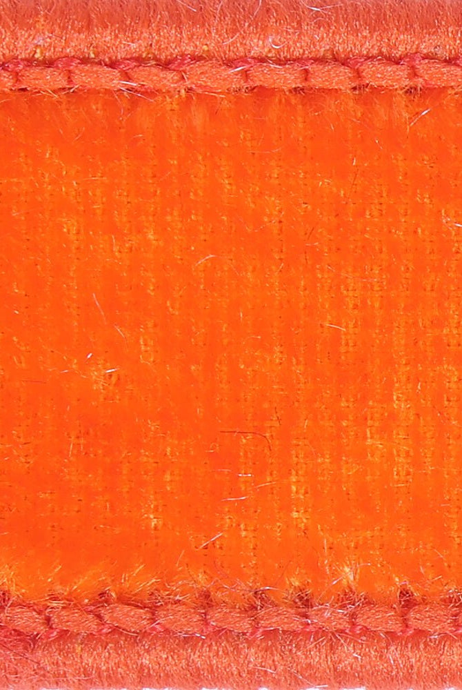 Shop For 1" Velvet Luster Wired Ribbon: Orange (10 Yards)