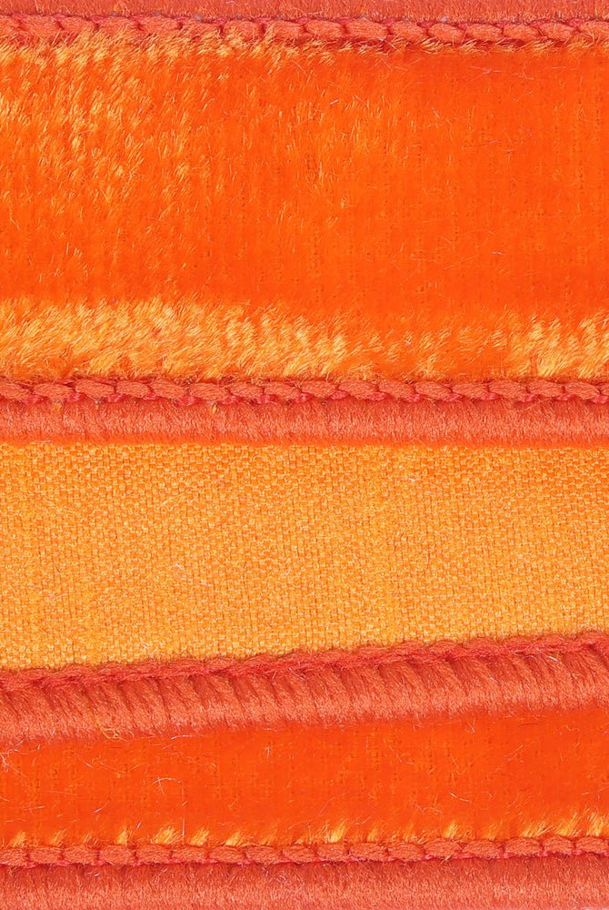 Shop For 1" Velvet Luster Wired Ribbon: Orange (10 Yards)