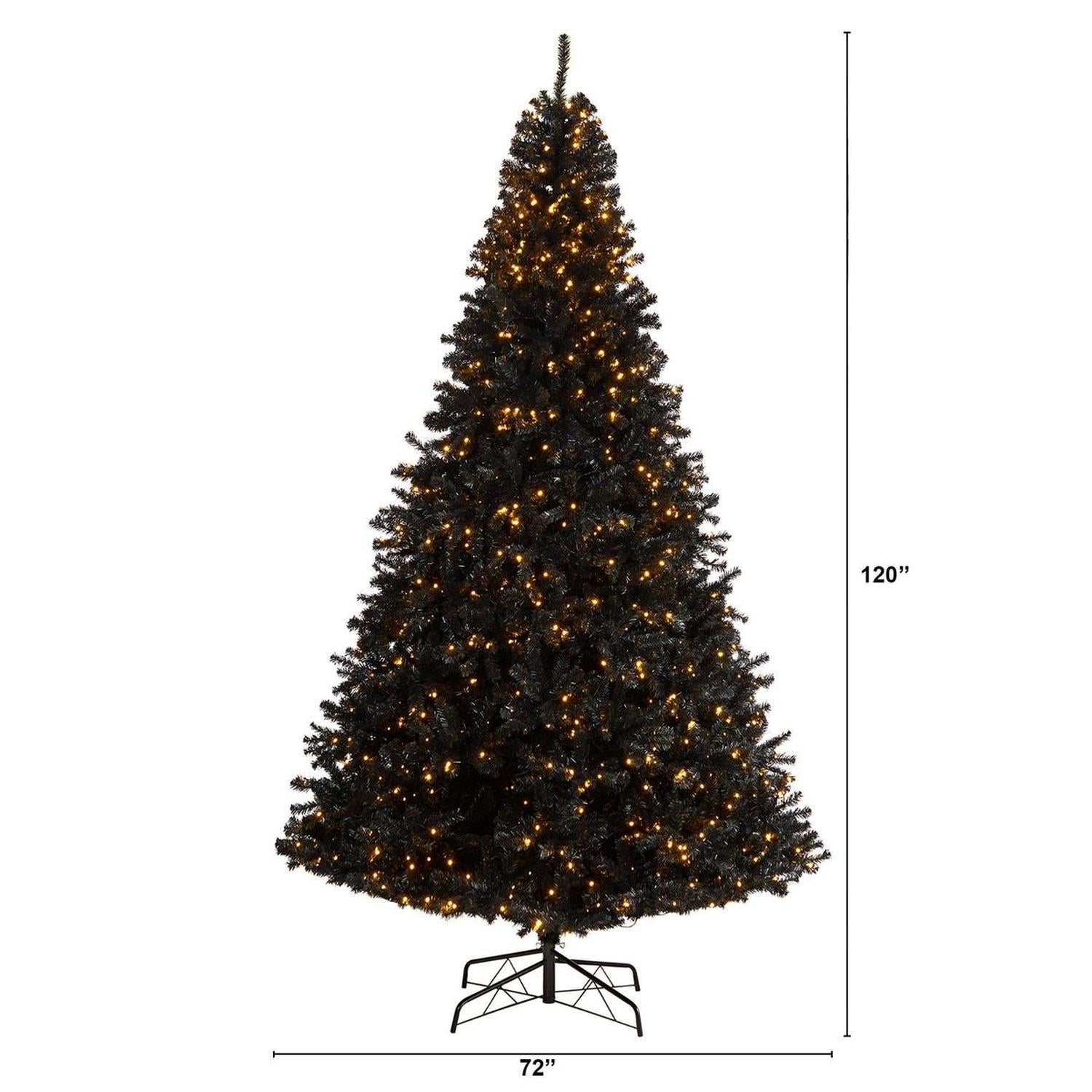 Shop For 10’ Black Artificial Christmas Tree