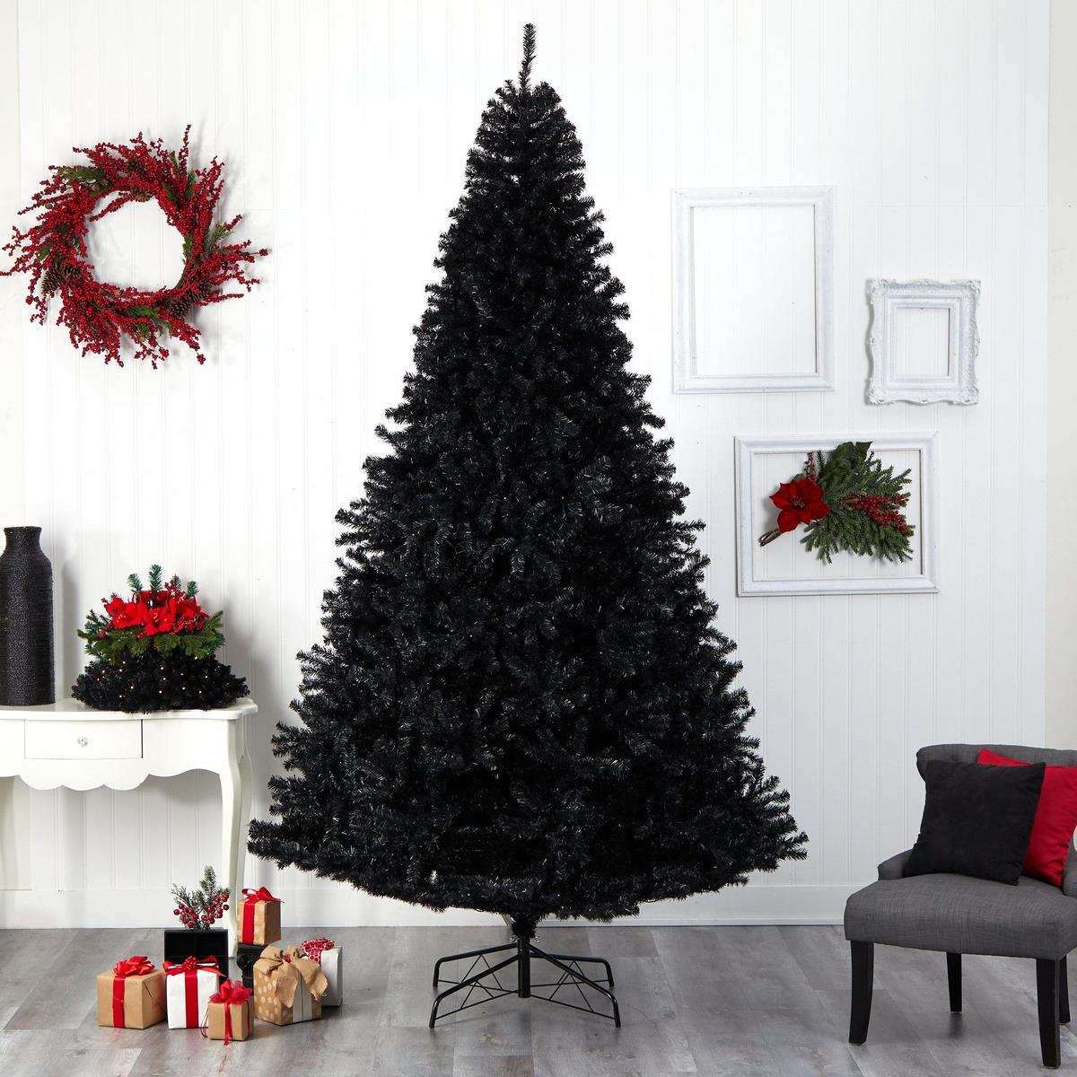 Shop For 10’ Black Artificial Christmas Tree
