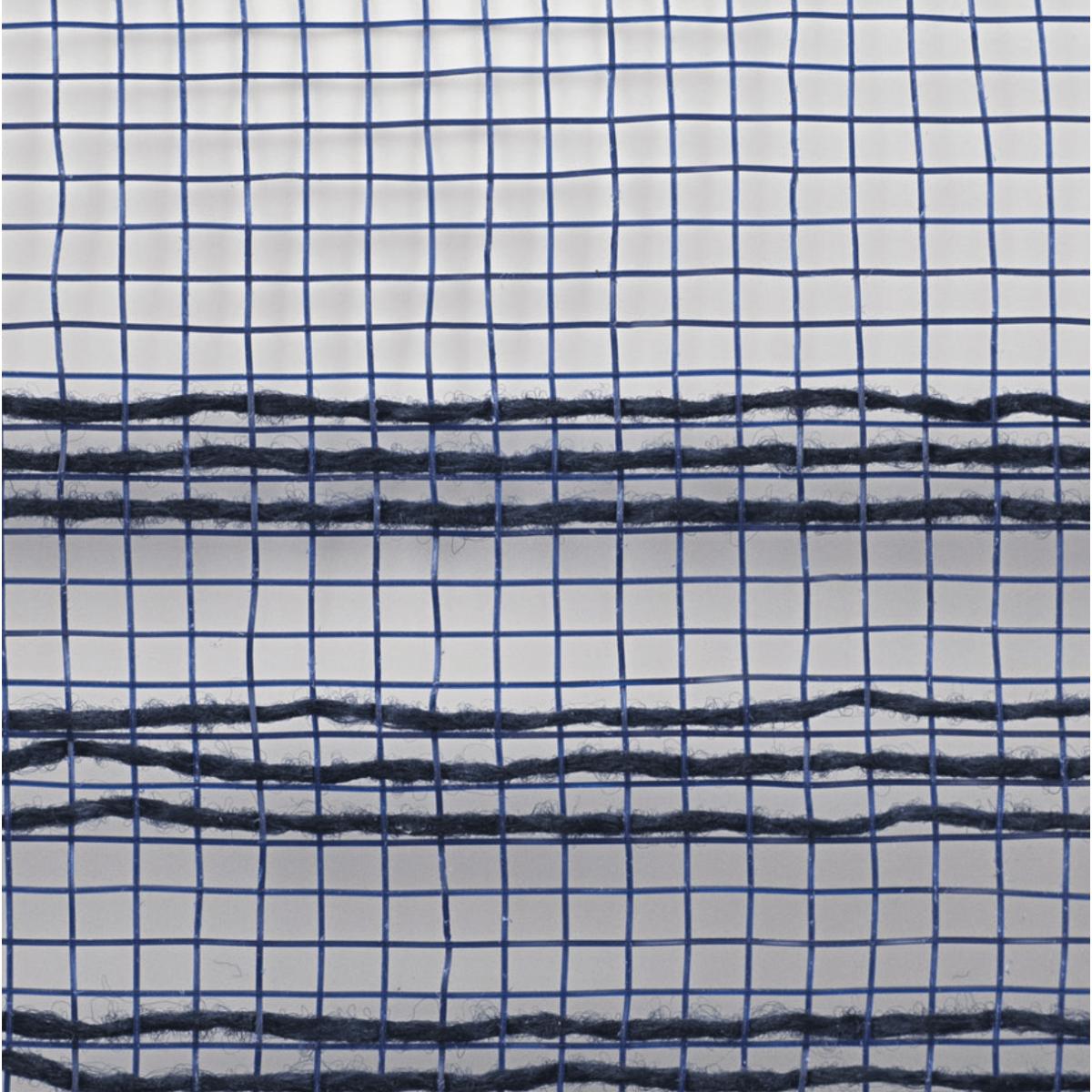 Shop For 10" Border Stripe Mesh Ribbon: Navy Blue (10 Yards)