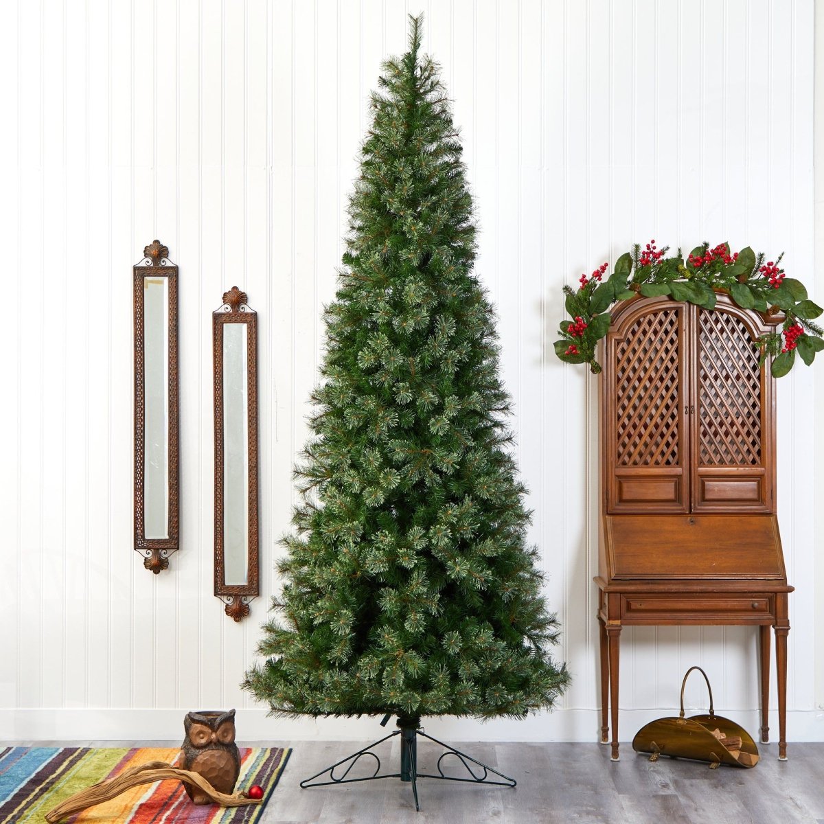 Shop For 10' Cashmere Slim Artificial Christmas Tree