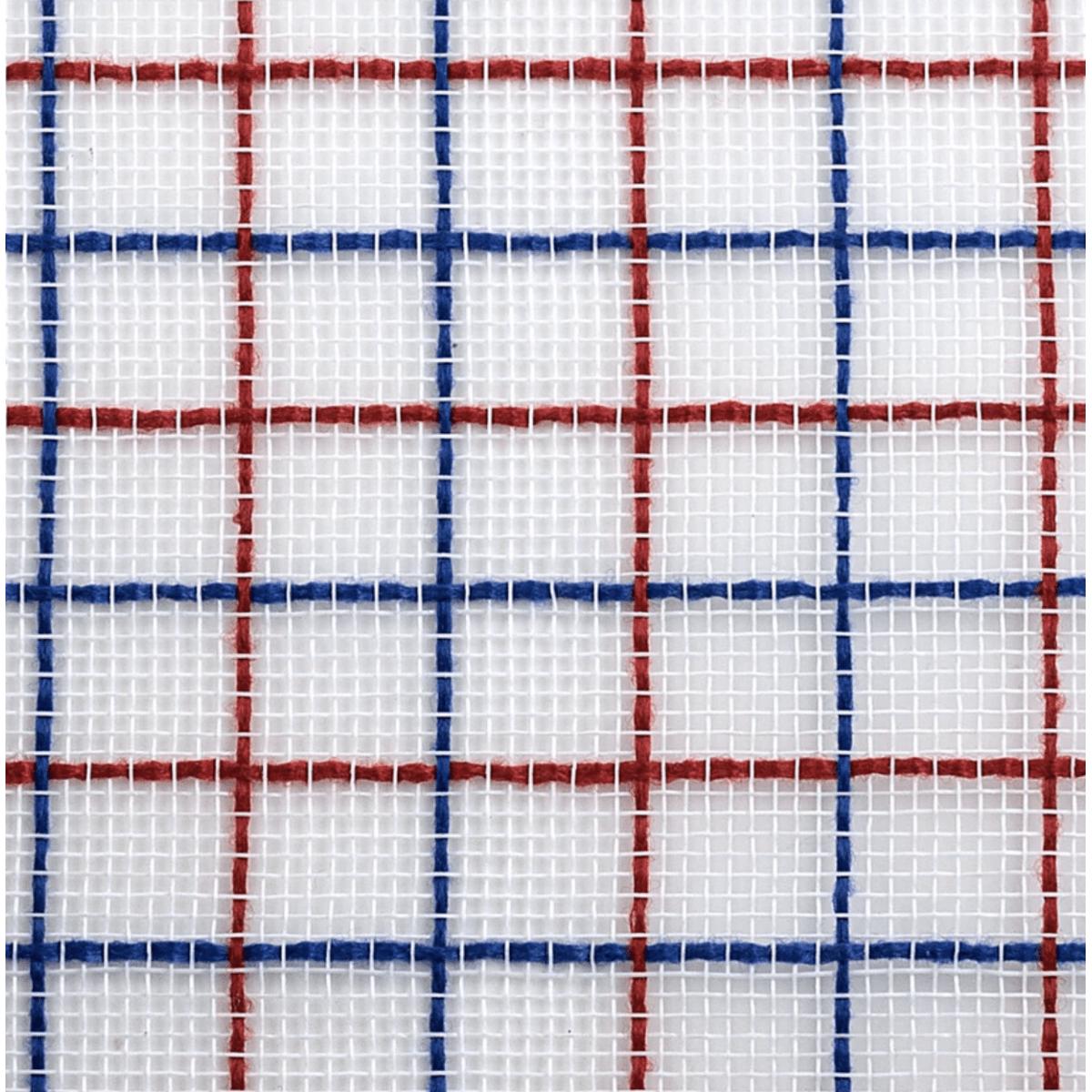Shop For 10" Fine Weave Faux Jute Check Mesh Ribbon: Patriotic