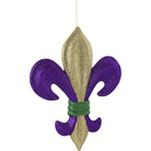 Shop For 10" Fleur De Lis Mardi Gras Ornament