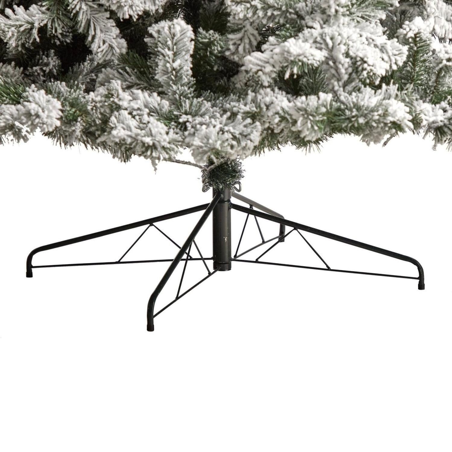 Shop For 10' Flocked West Virginia Fir Artificial Christmas Tree