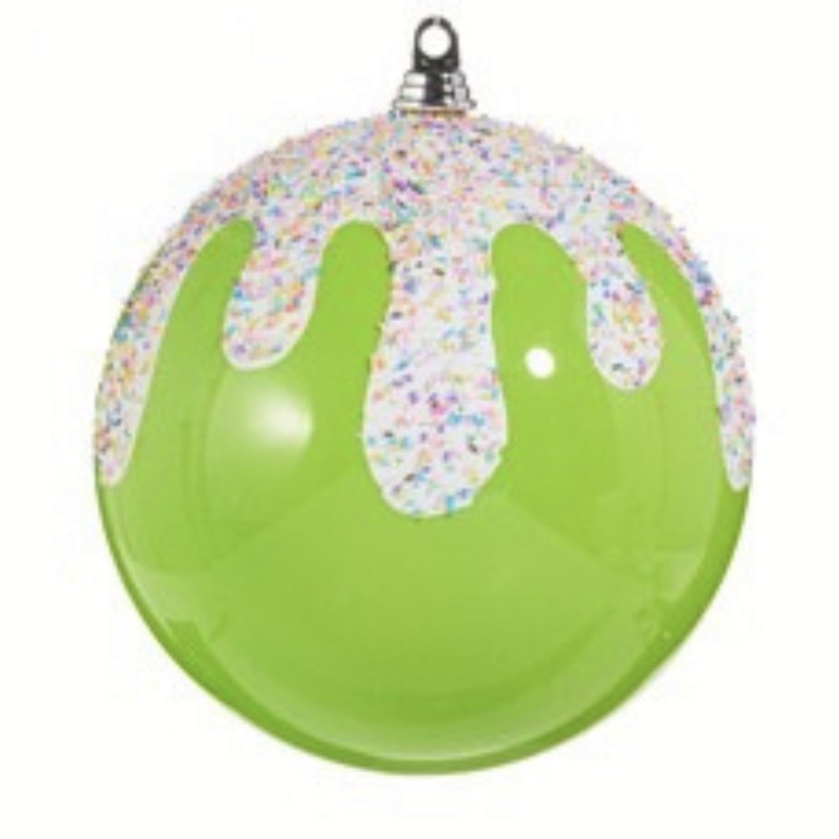 Shop For 10" Frosted with Sprinkles Ball Ornament