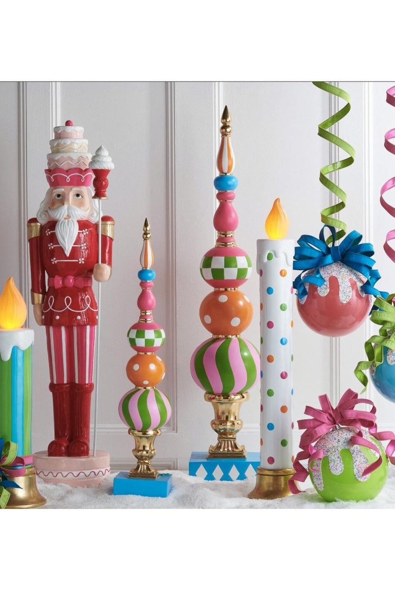 Shop For 10" Frosted with Sprinkles Ball Ornament