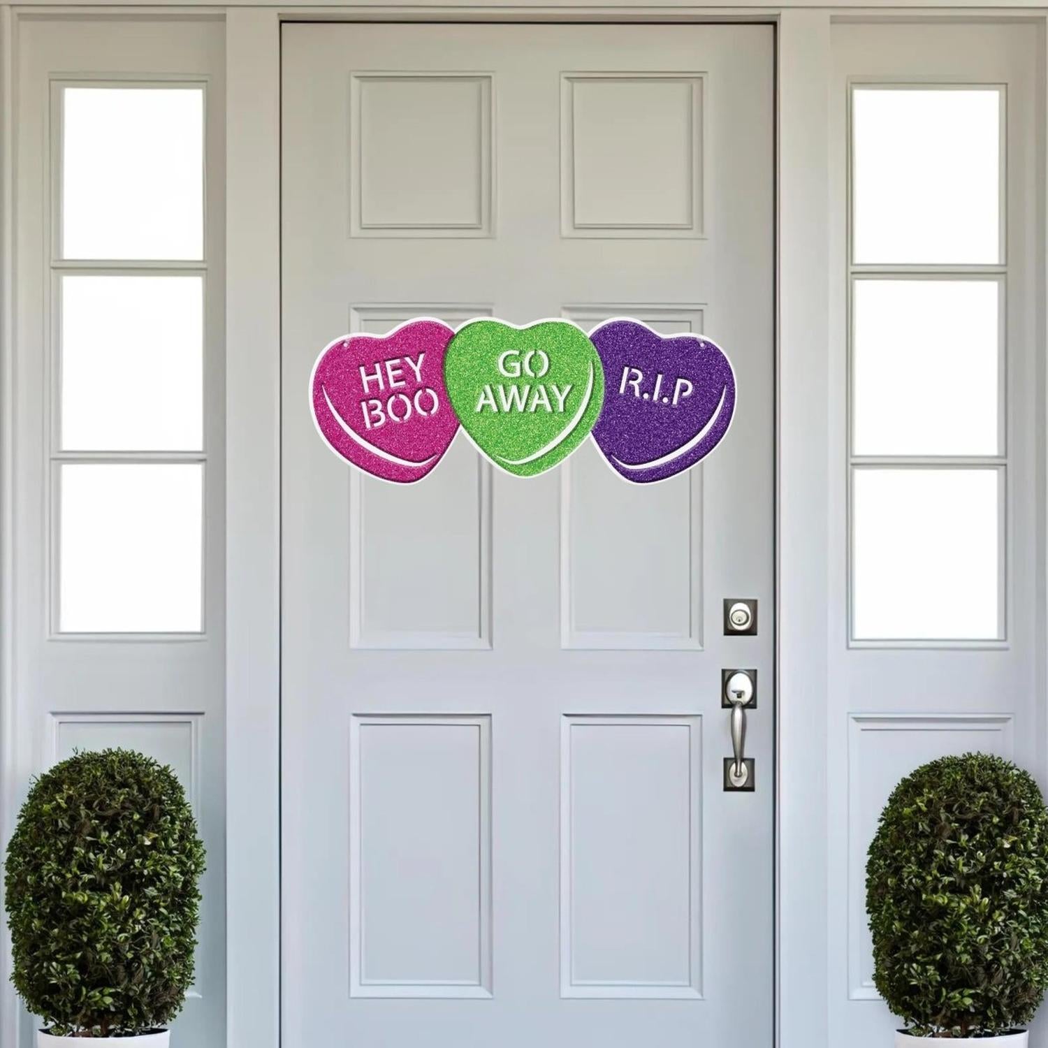 Shop For 10" Halloween Conversation Heart Sign