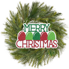 Shop For 10" Merry Christmas Gumdrop Sign