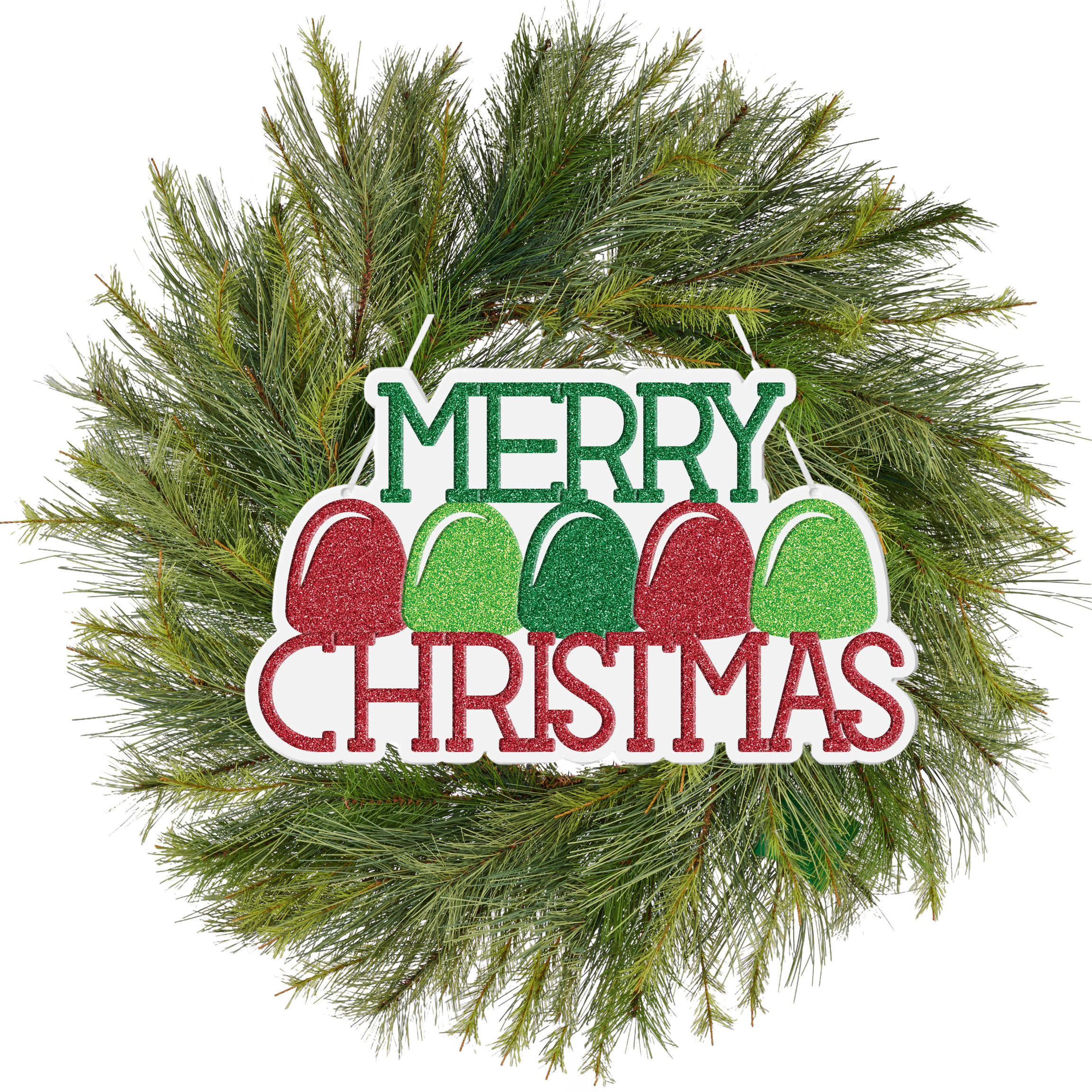Shop For 10" Merry Christmas Gumdrop Sign