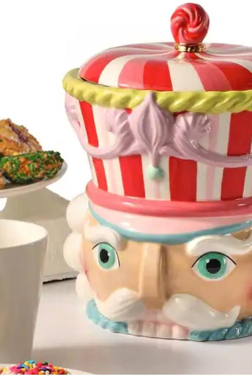 Shop For 10" Nutcracker Head Cookie Jar at Michelle's aDOORable Creations