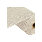 Shop For 10" Poly Burlap Mesh ribbon: Cream at Michelle's aDOORable Creations