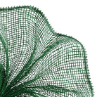 Shop For 10" Poly Burlap Mesh Ribbon: Emerald Green at Michelle's aDOORable Creations