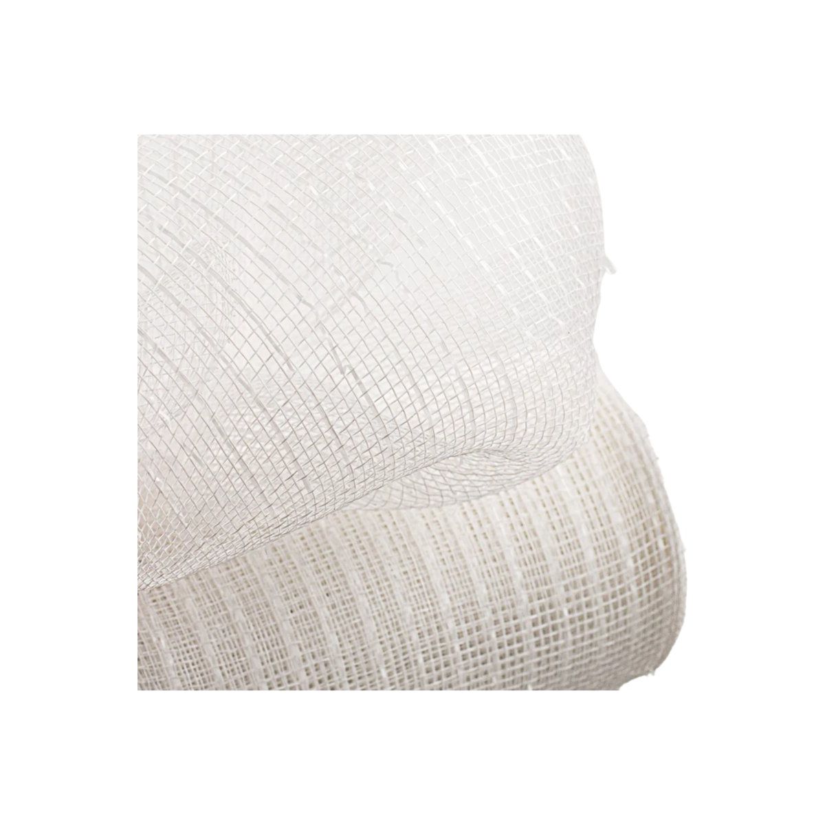 Shop For 10" Poly Deco Mesh: White w/White (10 Yards)