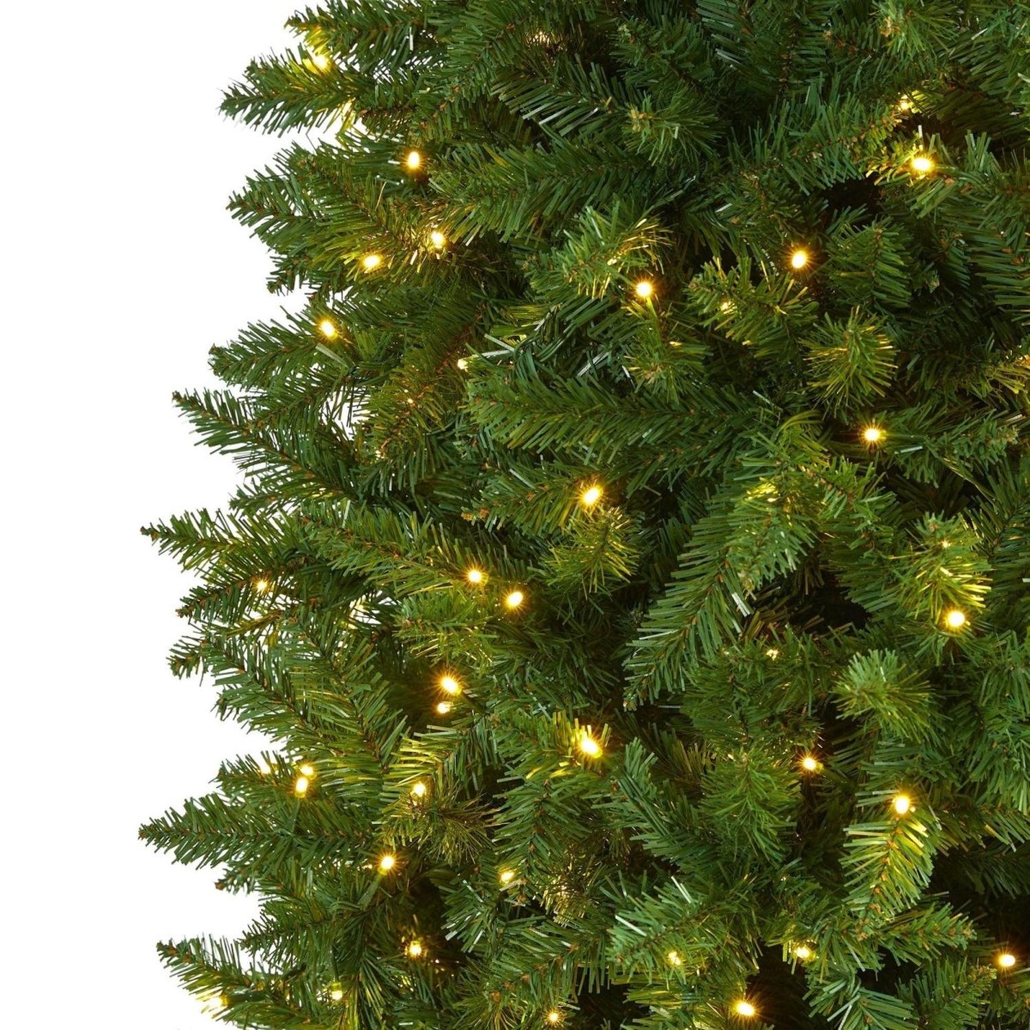 Shop For 10’ Slim Green Mountain Pine Artificial Christmas Tree