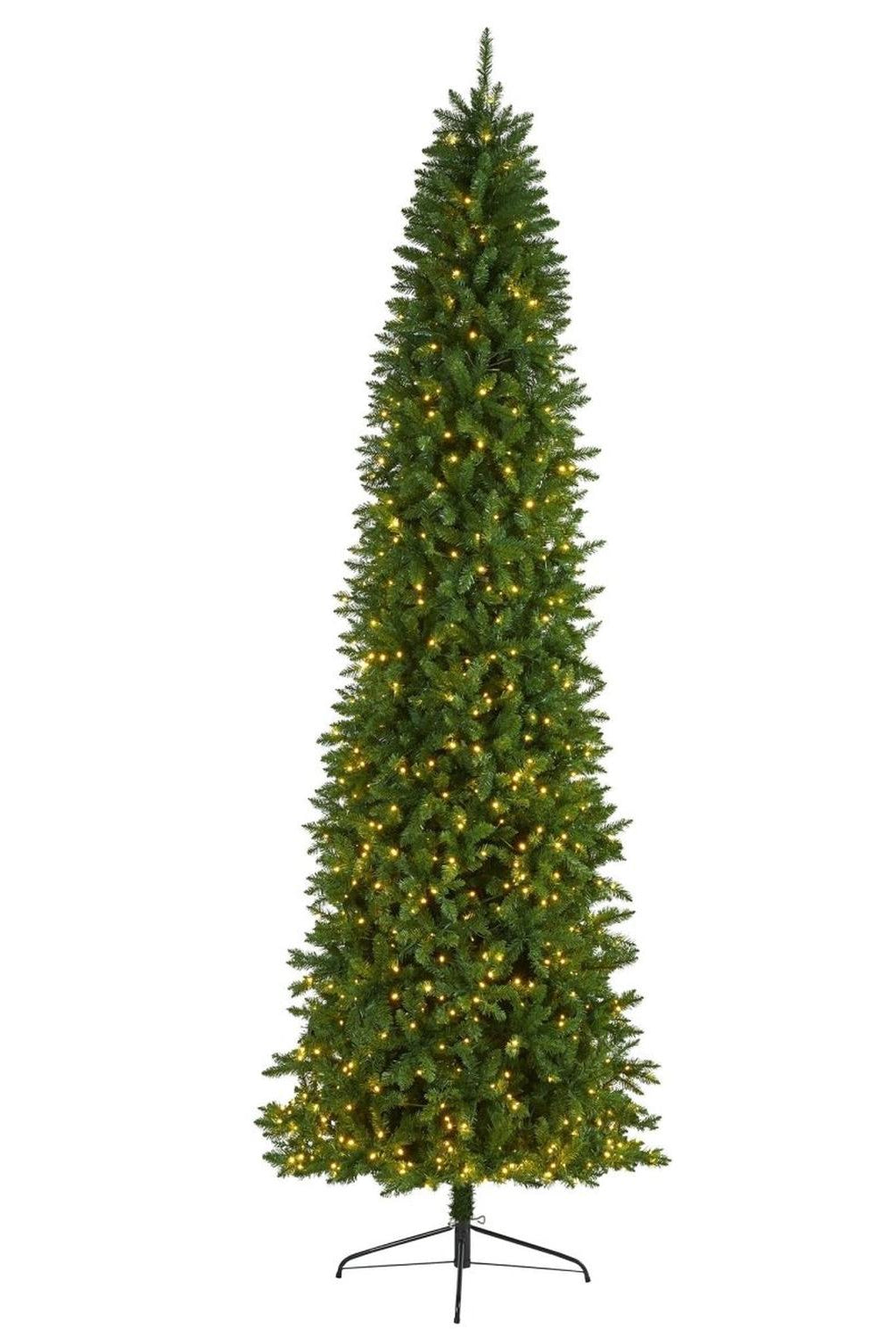 Shop For 10’ Slim Green Mountain Pine Artificial Christmas Tree