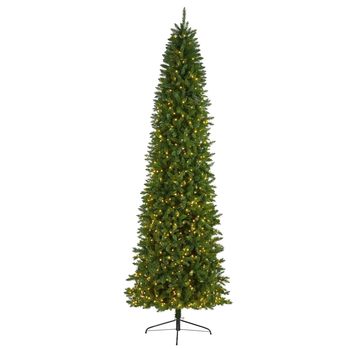 Shop For 10’ Slim Green Mountain Pine Artificial Christmas Tree