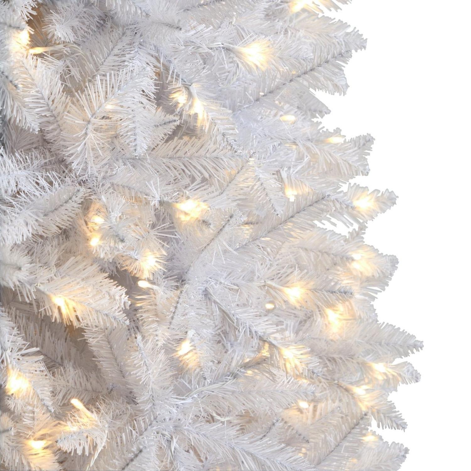 Shop For 10’ Slim White Artificial Christmas Tree