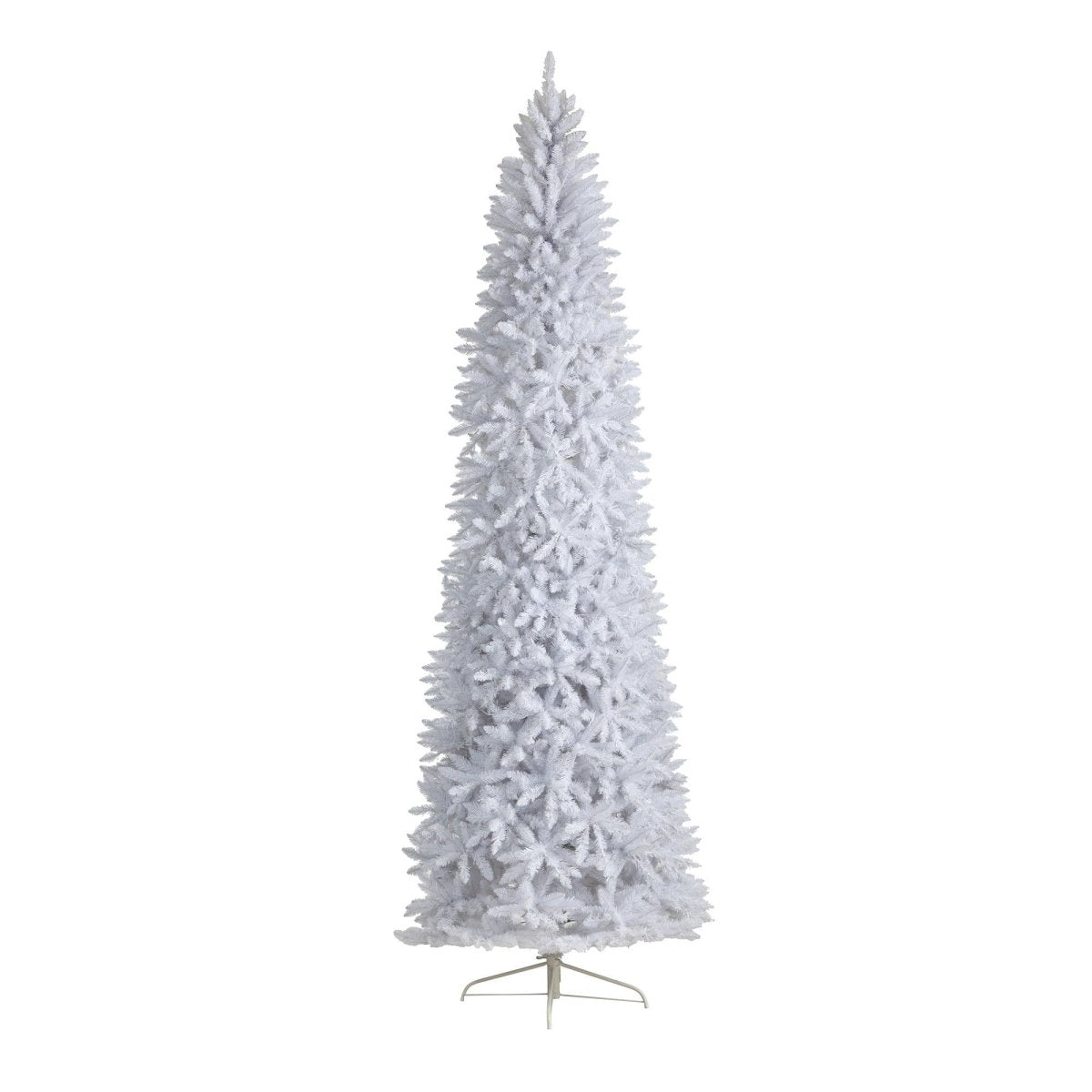 Shop For 10’ Slim White Artificial Christmas Tree