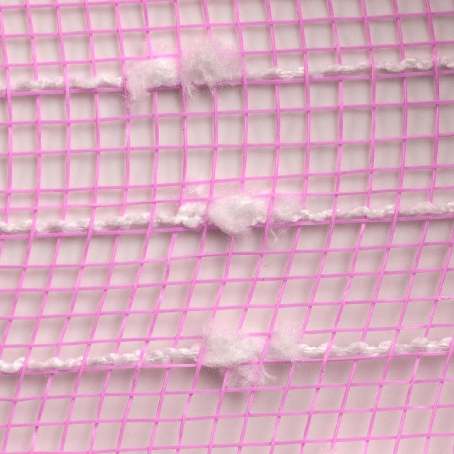 Shop For 10" Snowball Deco Mesh Ribbon: Pink & White (10 Yards)