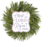 Shop For 10" Wooden Sign: Glitter The Lord Risen