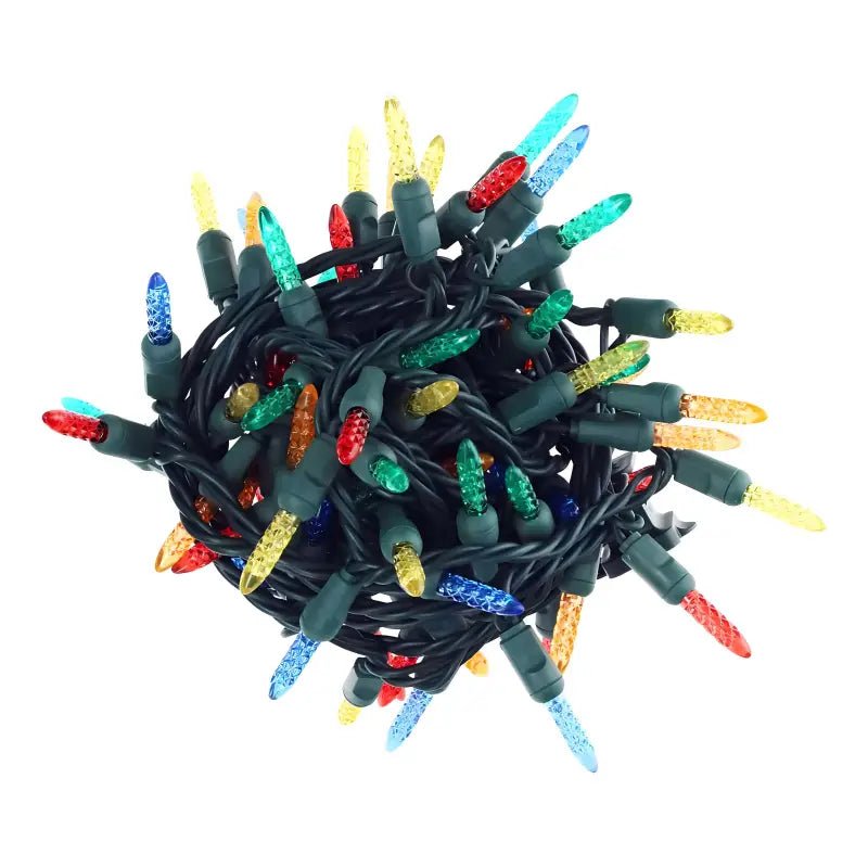 Shop For 100 M5 Multicolor LED Christmas Lights, 4" Spacing