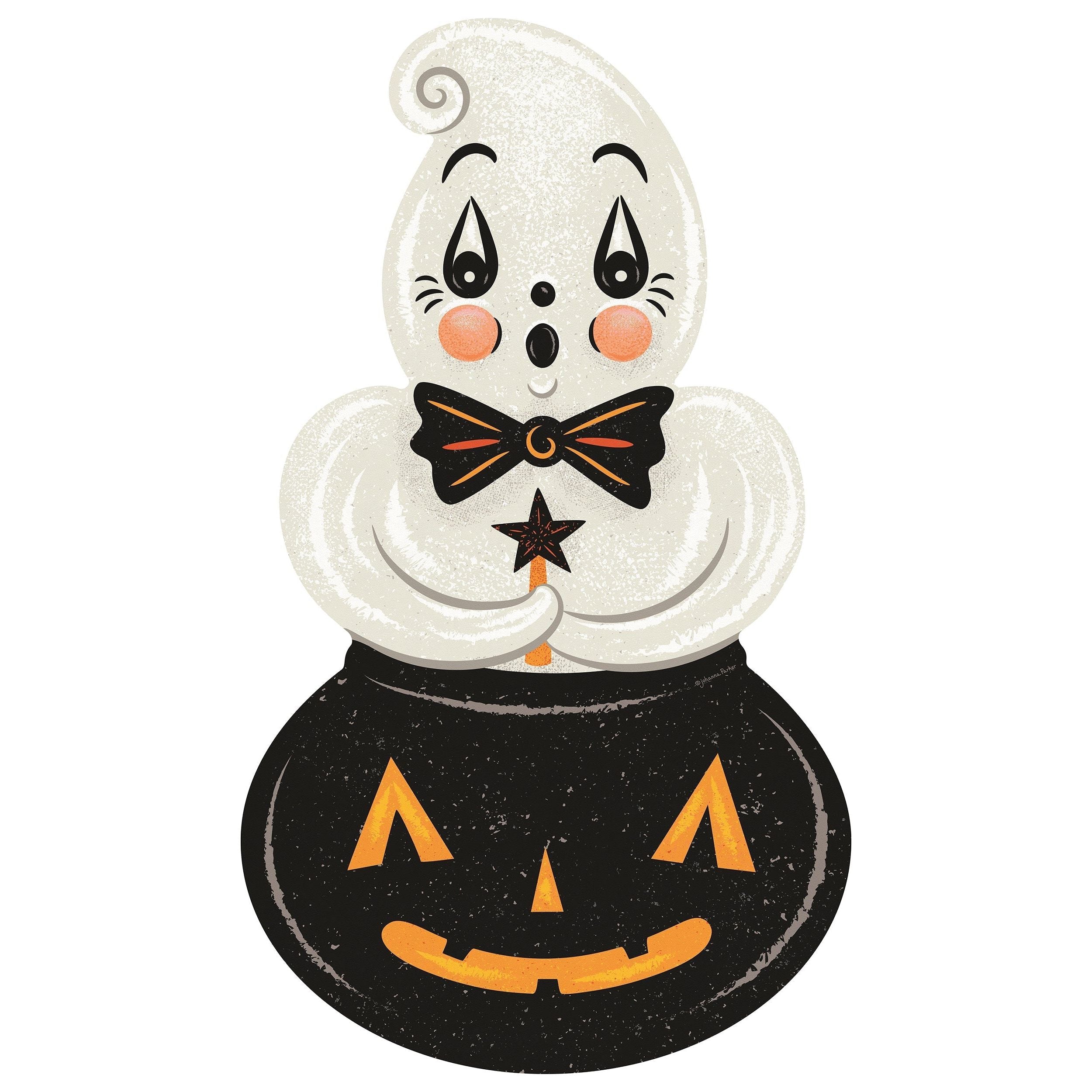 Shop For 102" Ghostie Die Cut Vinyl Halloween Floor Decor