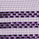 Shop For 10.25" Border Stripe Metallic Mesh Ribbon: Lavender at Michelle's aDOORable Creations