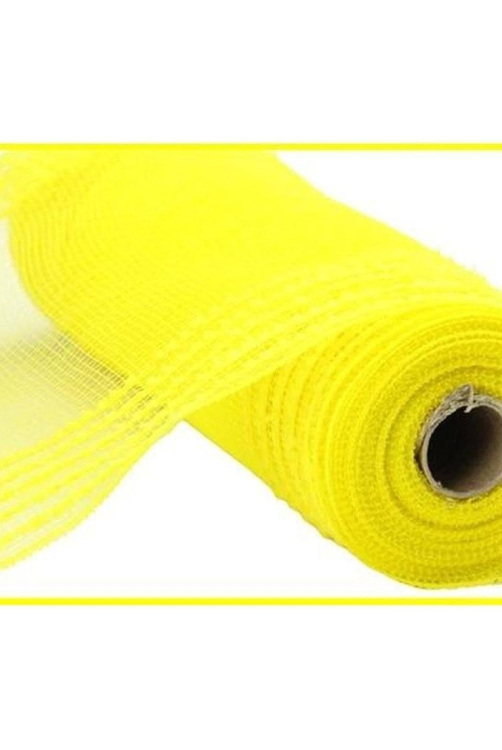 Shop For 10.25" Drift Border Mesh Ribbon: Yellow (10 Yards)