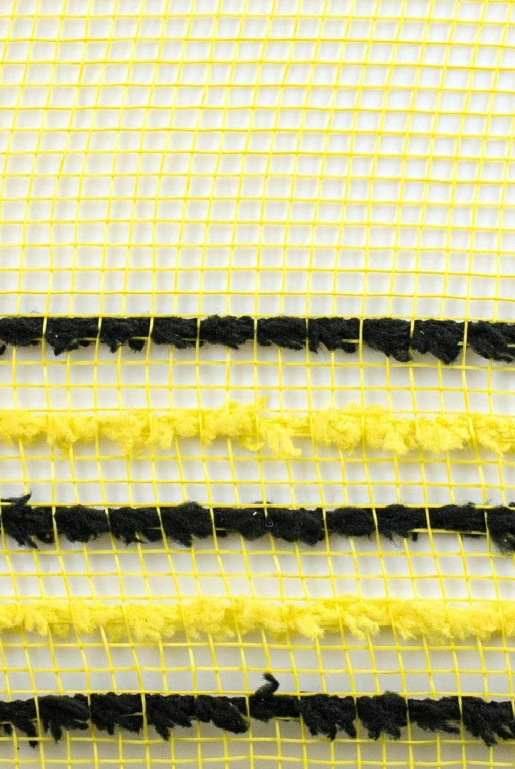 Shop For 10.25" Drift Border Mesh Ribbon: Yellow/Black (10 Yards)