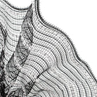 Shop For 10.25" Metallic Cotton Drift Mesh Ribbon: Black (10 Yards) at Michelle's aDOORable Creations