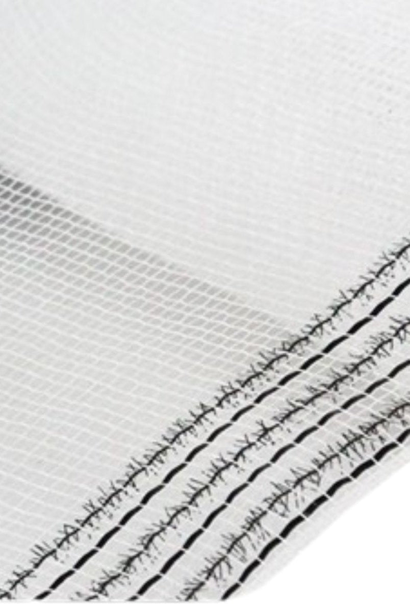 Shop For 10.5" Border Stripe Tinsel Mesh Ribbon: White/Black (10 Yards)