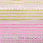 Shop For 10.5" Jute Iridescent Stripe Mesh Ribbon: Light Pink (10 Yards) at Michelle's aDOORable Creations