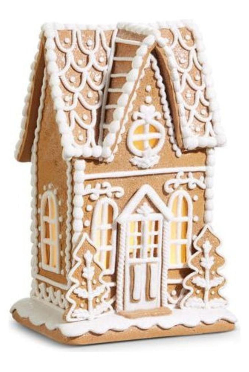 10.5" Lighted Gingerbread House