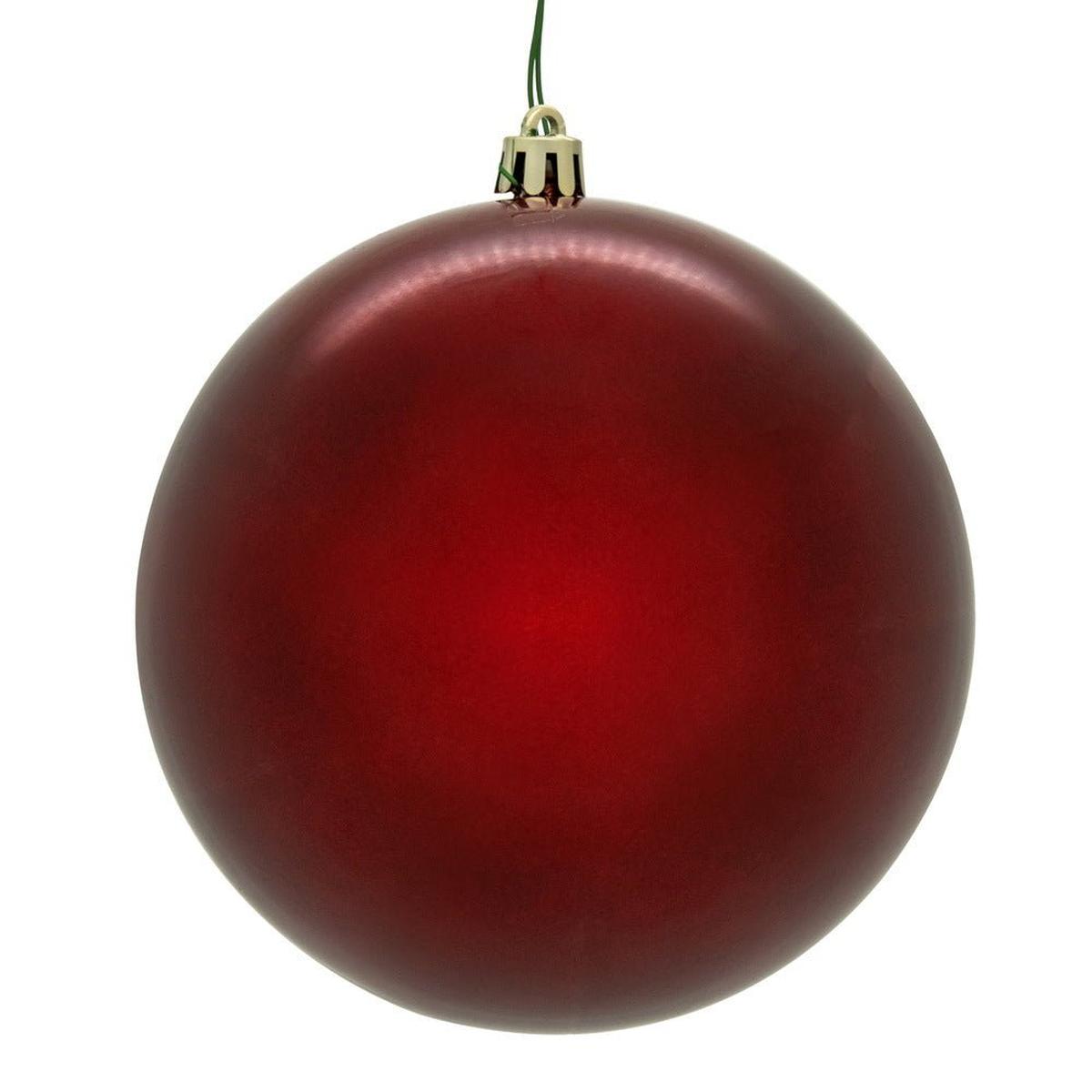 Shop For 10in Crimson Red Pearl Ball Ornament