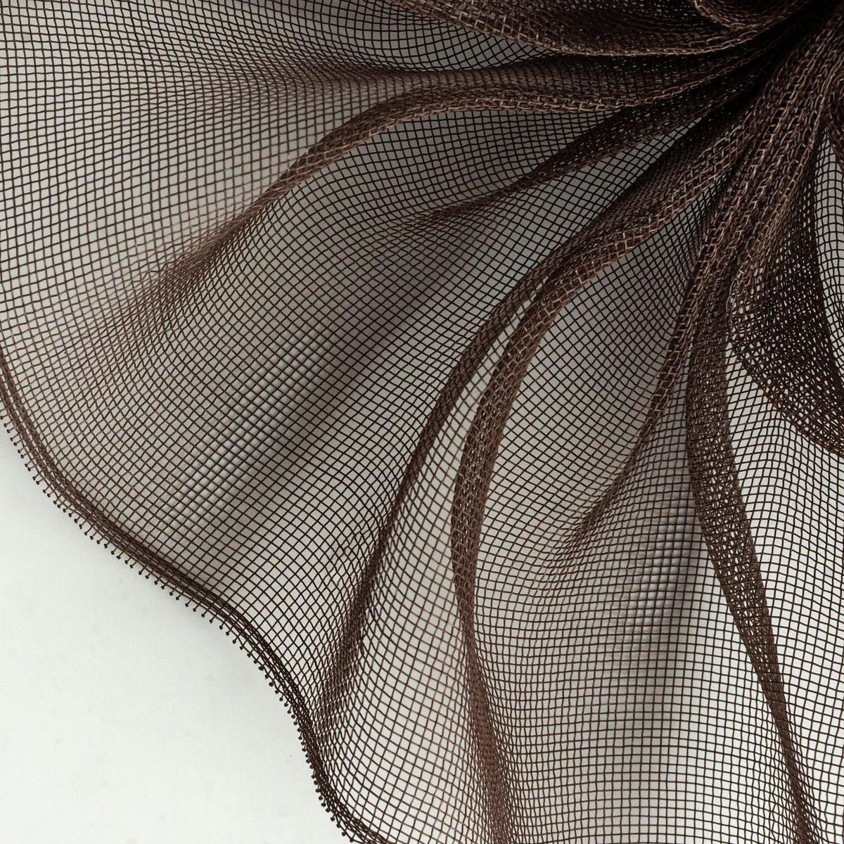 Shop For 10in Fine Weave Deco Mesh: Chocolate Brown (10 Yards)