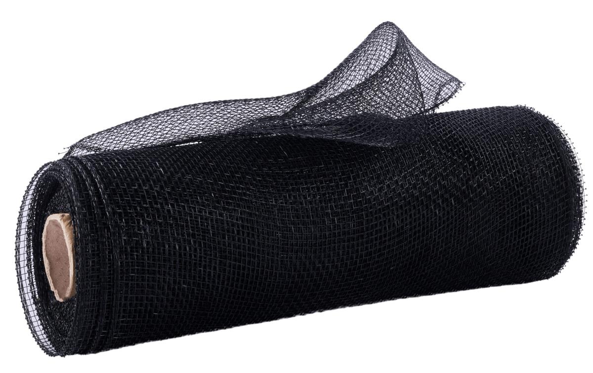 Shop For 10in Poly Deco Mesh: Black (10 Yards)