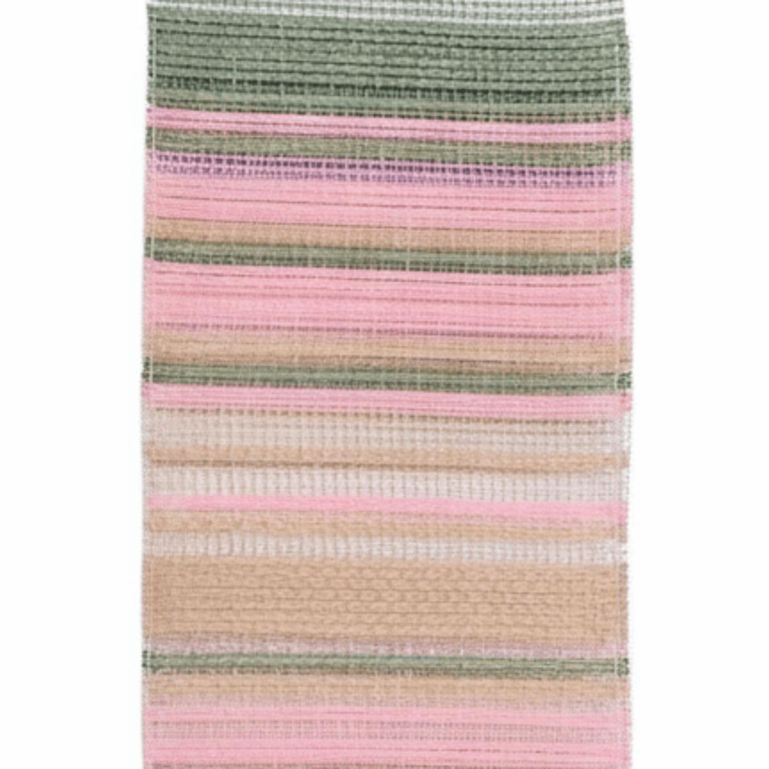 Shop For 10in Vertical Ombre Stripe Mesh: Sage Green/Natural/Blush