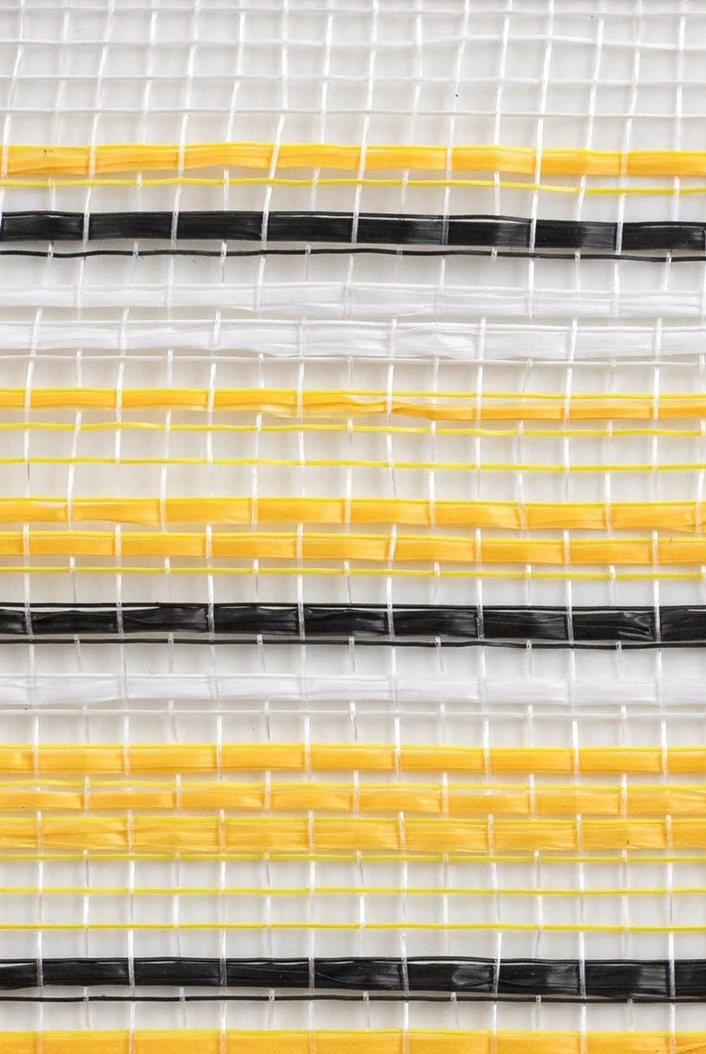 Shop For 10in Vertical Ombre Stripe Mesh: Yellow/Black (10 Yards)
