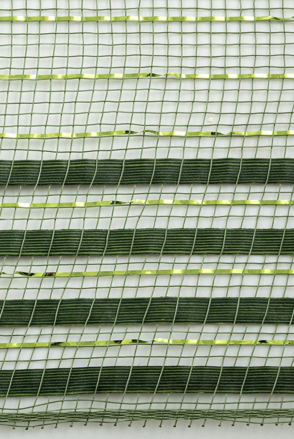 Shop For 10in XL Wide Film Border Mesh: Metallic Moss Green (10 Yards)
