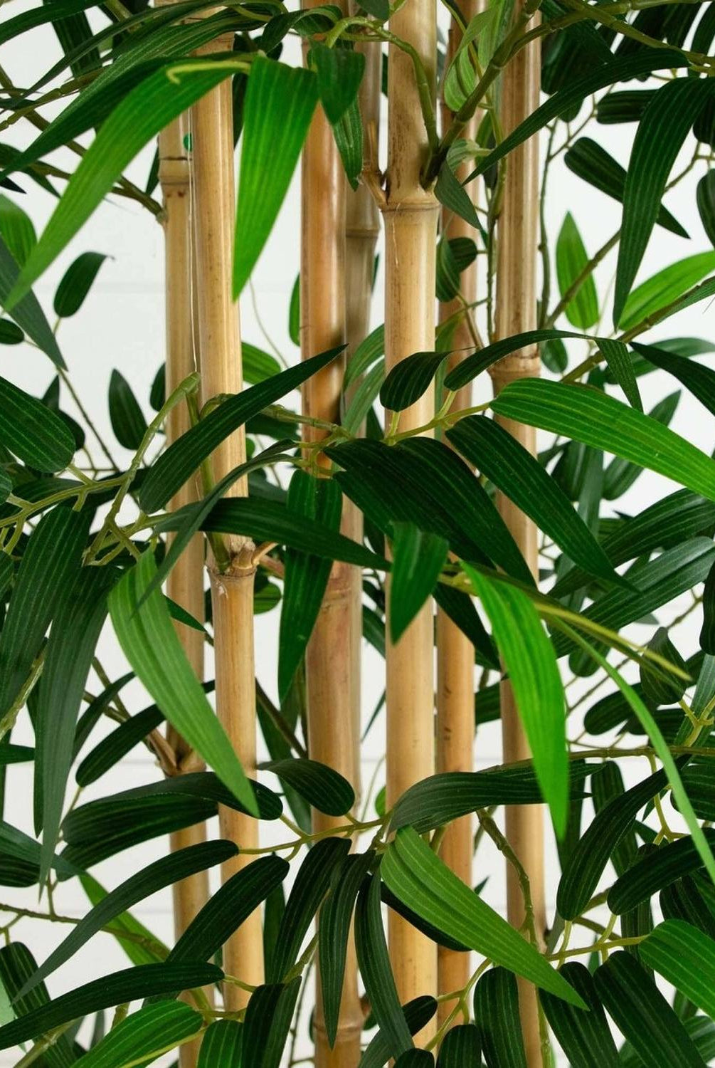 11’ Artificial Bamboo Tree with Real Bamboo Trunks