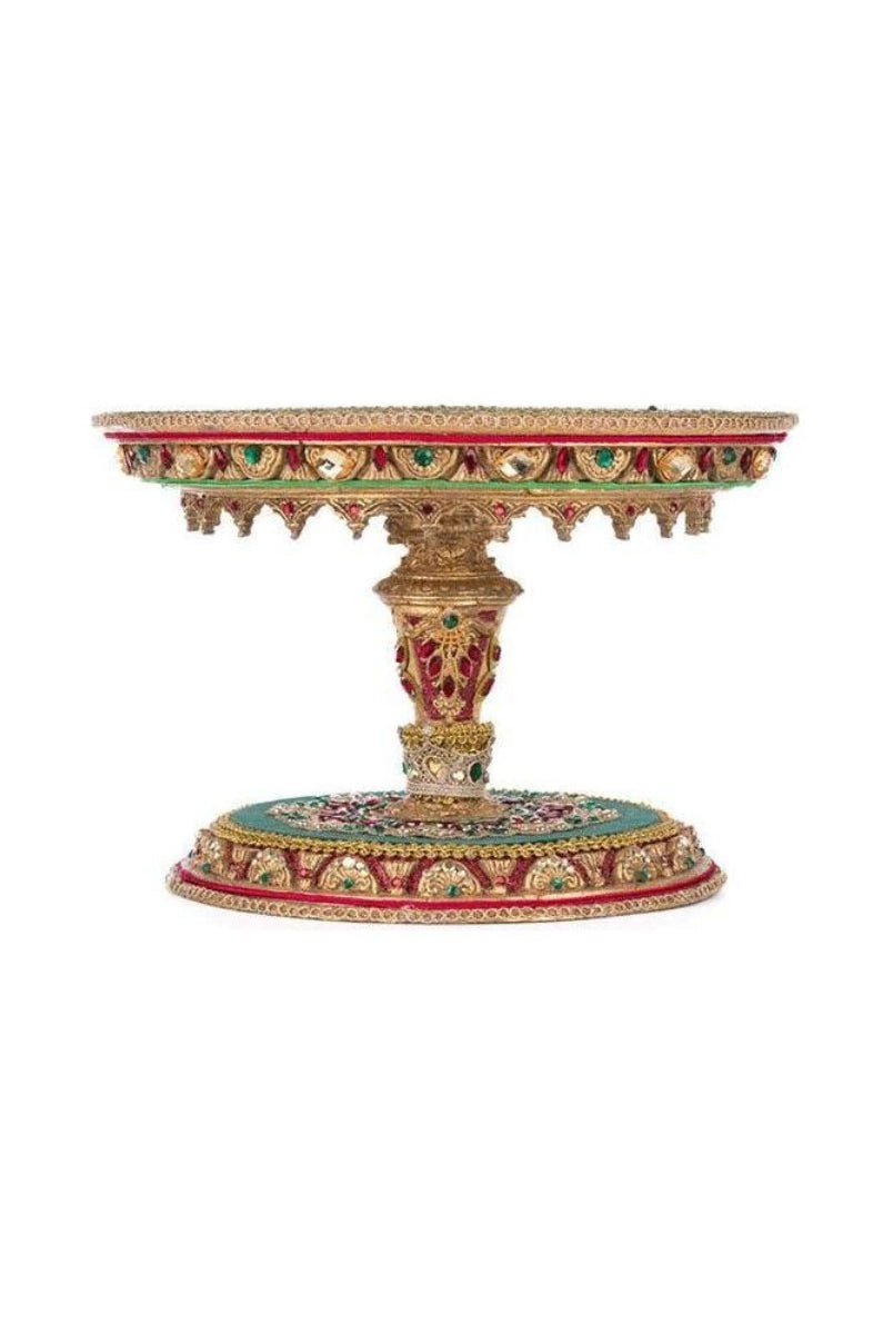 Shop For 11" Christmas Castle Cake Plate