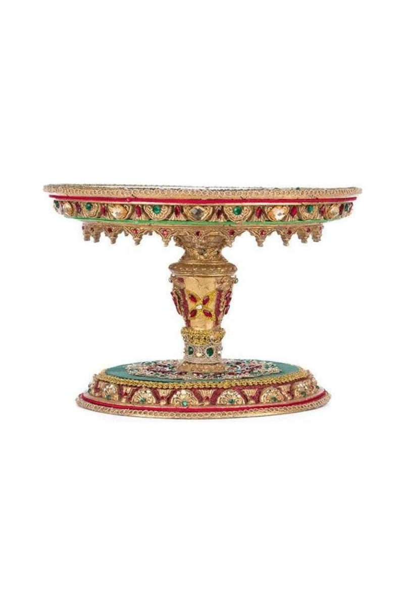 Shop For 11" Christmas Castle Cake Plate