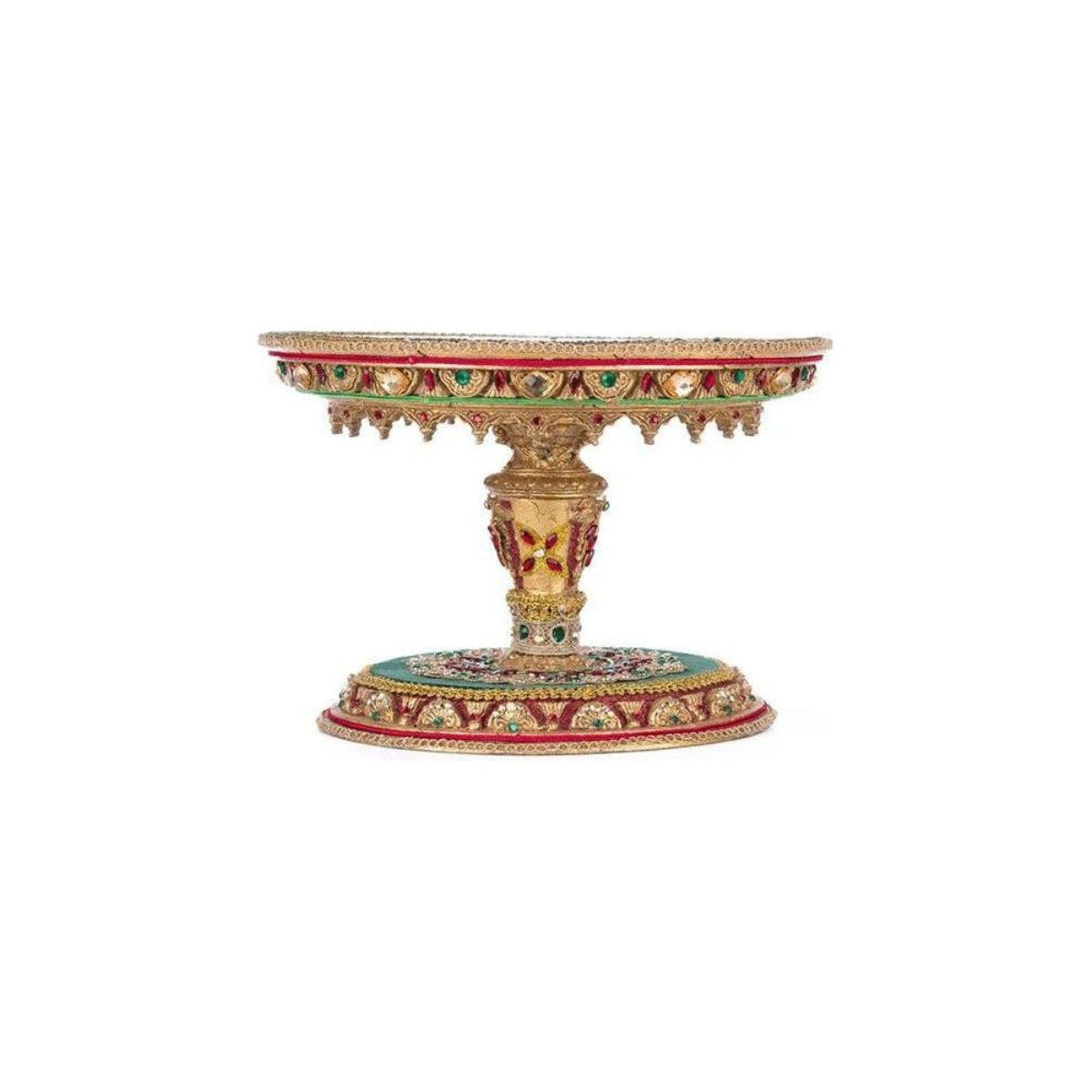 Shop For 11" Christmas Castle Cake Plate