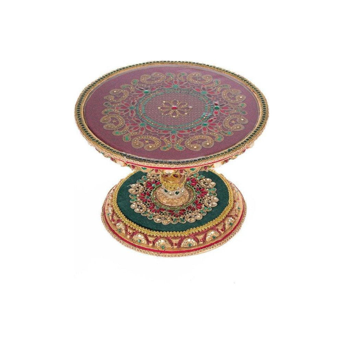 Shop For 11" Christmas Castle Cake Plate