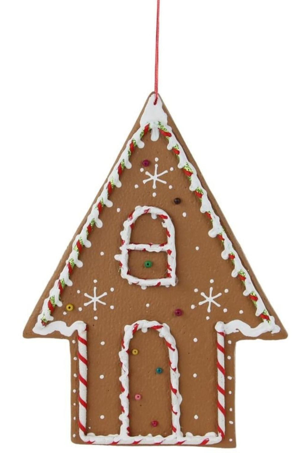 11" Gingerbread House Ornament